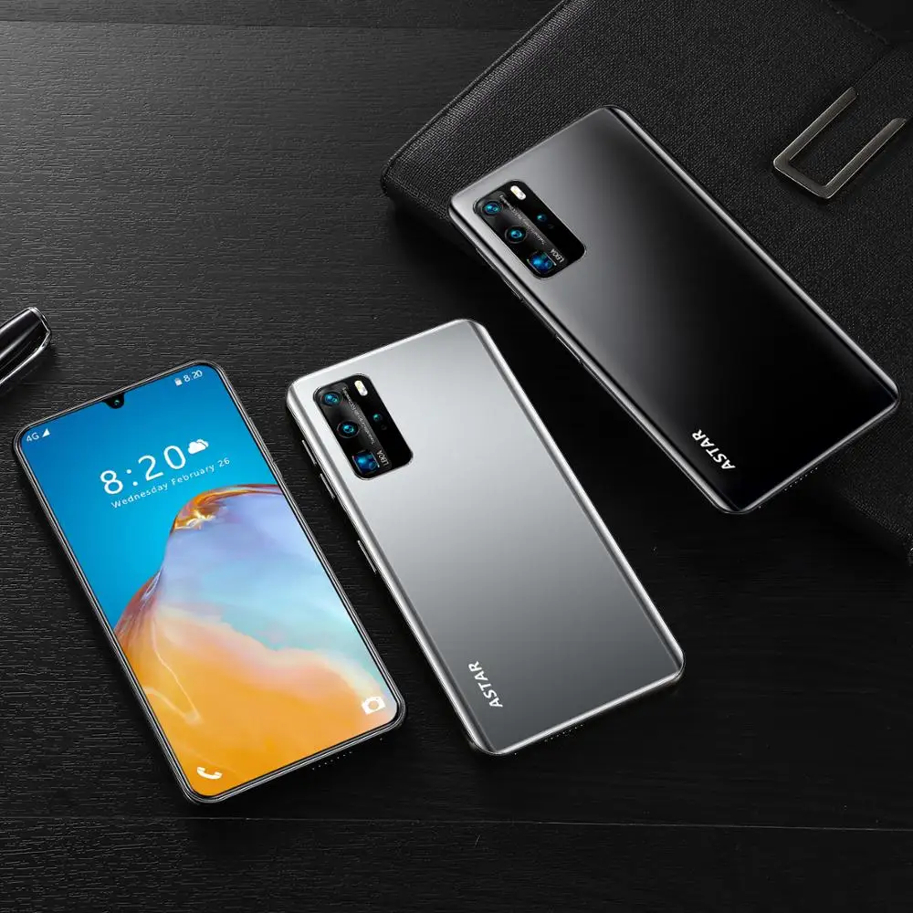 

New P48 Pro Mobile Phone Android 9.1 OS 5G Cellphones 6.5 8G RAM 128GB ROM Dual SIM 13MP Front Camera 4800mAh SmartPhones