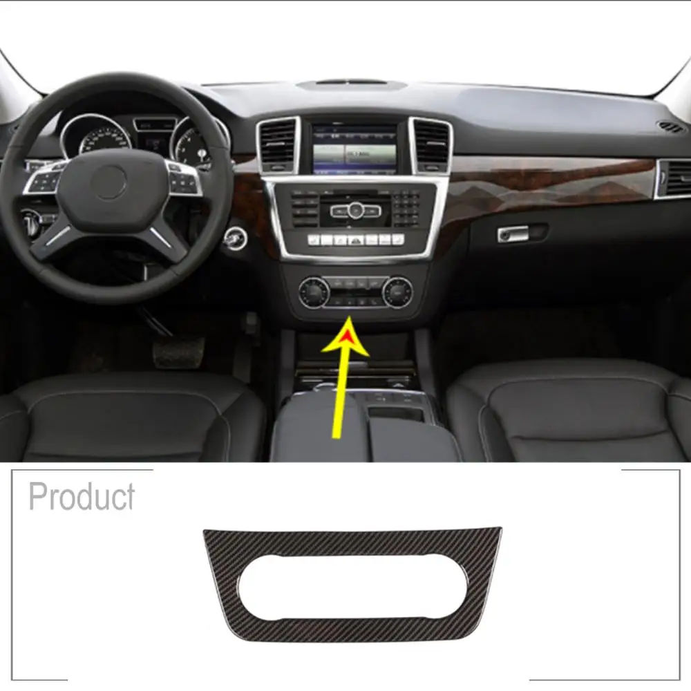 Центральное управление вентиляционным отверстием для Mercedes Benz ML GLE GL GLS Class W166 X166 ABS