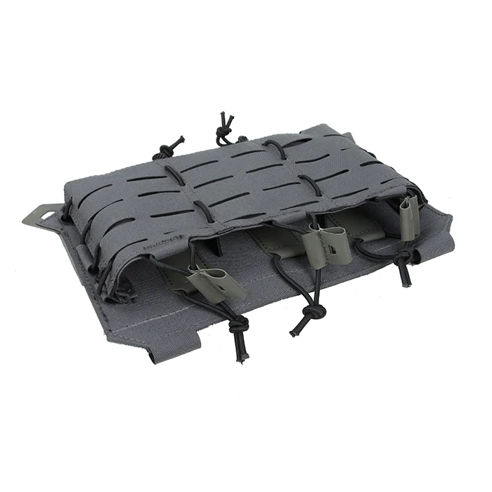 

TMC Kangaroo Magazine Flap Triple Magazine Pouch For STF Plate Carrier Wolf Grey TMC3427(SKU051535)