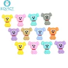 10 шт., силиконовые бусины для прорезывателя для зубов