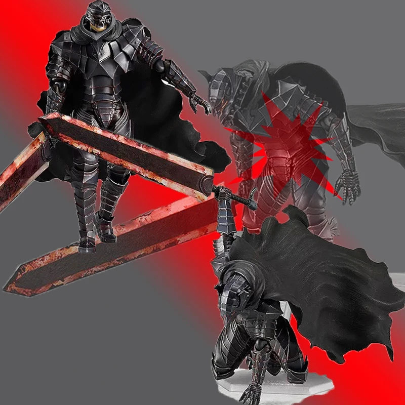 Figma 410 Berserk Black SwordmanAction Коллекционная Фигурка модель игрушки