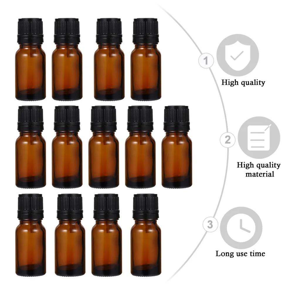 

24Pcs Essential Oil Bottles Perfume Carrier Makeup Container Glass Cans