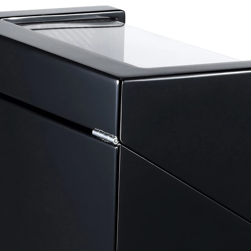 Часы Winder шейкер Коробка Чехол для хранения дисплей автоматический деревянный