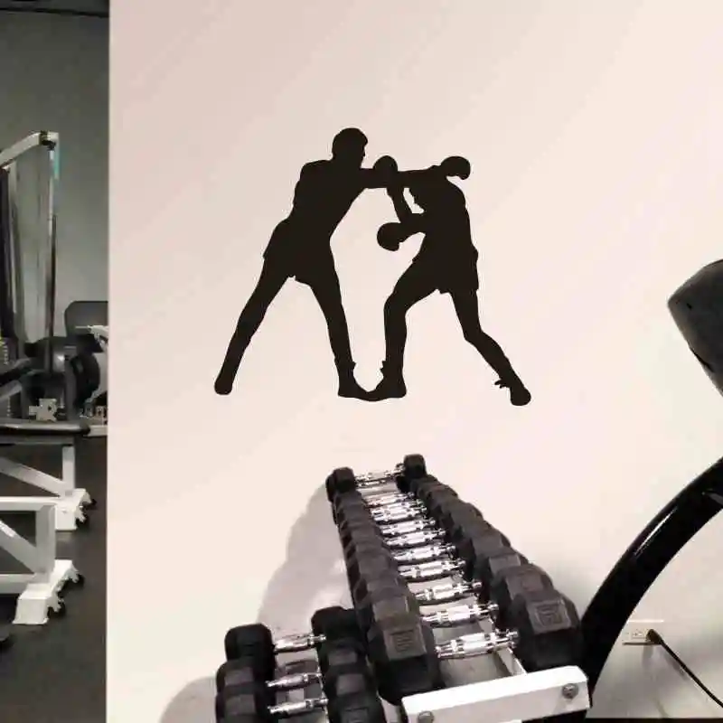 Боксерские перчатки Стикеры удар боксер Игрушечная машина наклейка Бесплатная