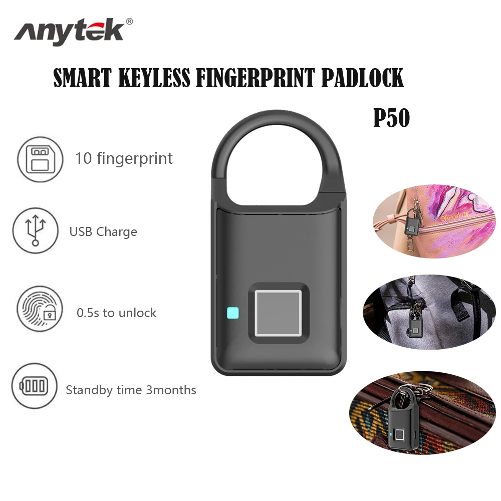 Anytek USB перезаряжаемый P50 длительное время работы в режиме ожидания умный без