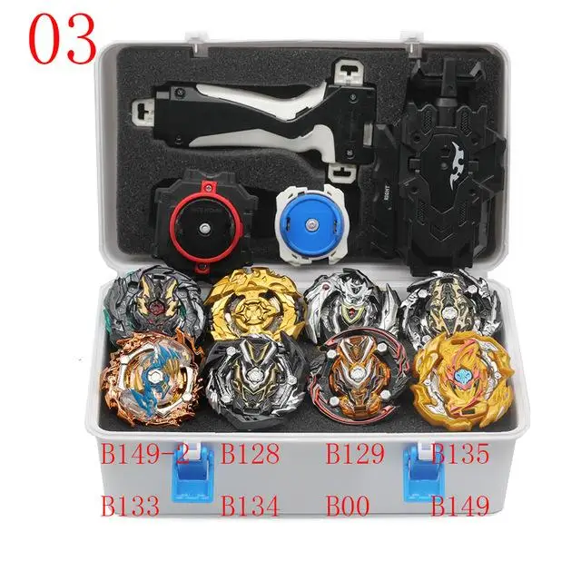 03 B150 Beyblade Burst набор игрушек Beyblades Арена Bayblade Металл Fusion боевой гироскоп с пусковой установкой волчок Bey Blade игрушки - Цвет: 03