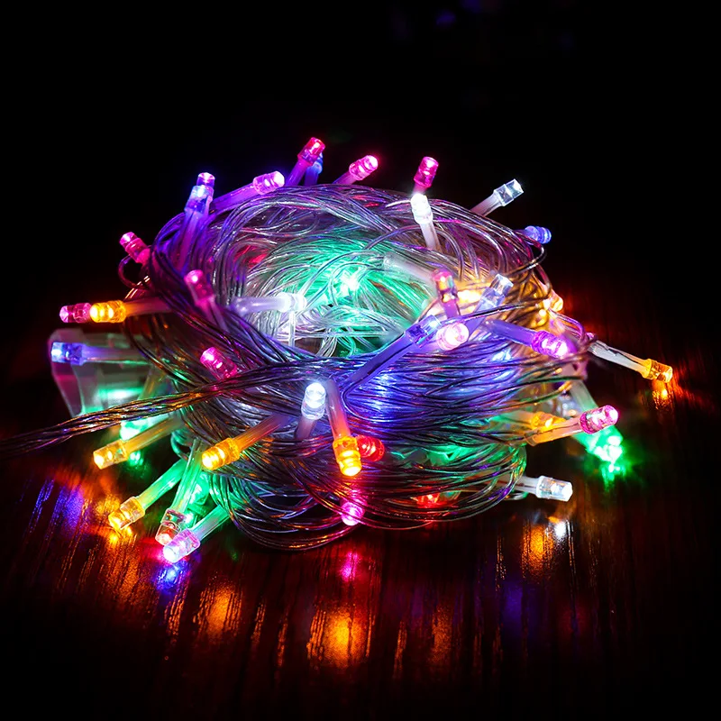 

10M 20M 30M 50M 100M LED string Fairy light holiday Patio Christmas Wedding decoration AC220V Waterproof outdoor light garland