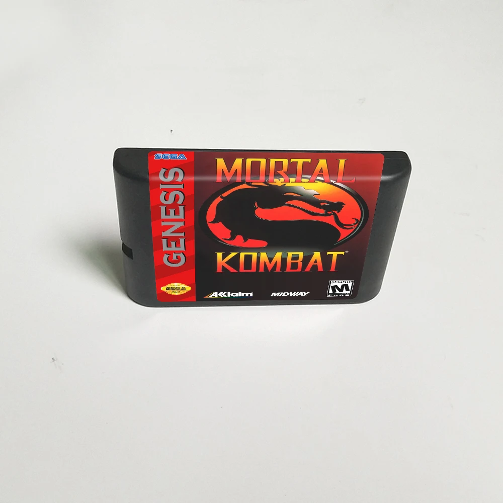 

Mortal Kombat - 16 Bit MD Game Card for Sega Megadrive Genesis Video Game Console Cartridge
