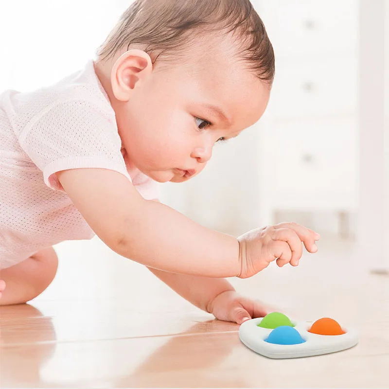 Пузырьковая игрушка для сенсорного аутизма антистрессовая портативная