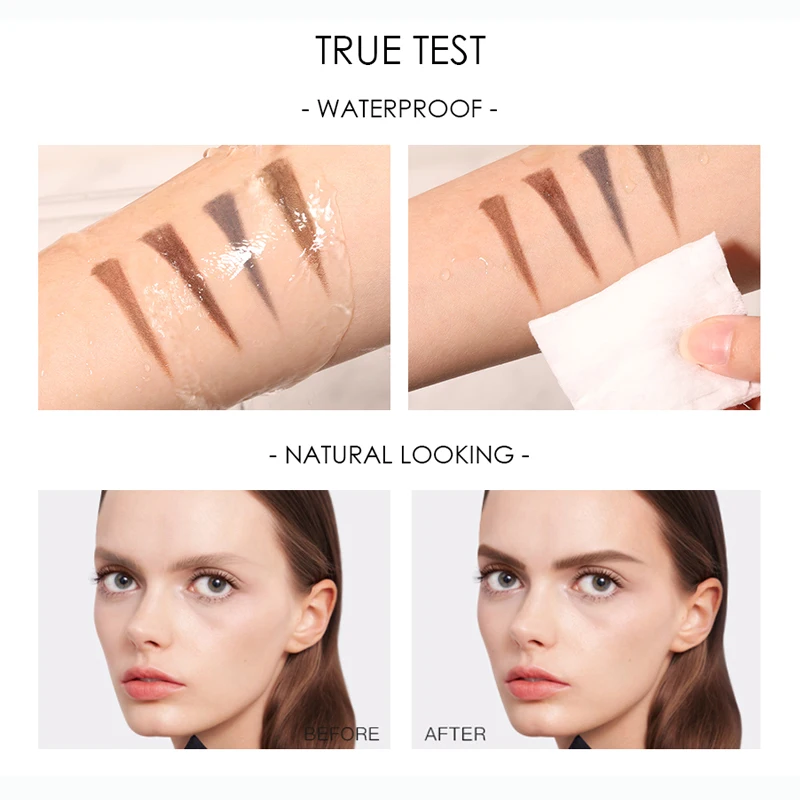 FOCALLURE 3 шт набор для макияжа глаз черная жидкая подводка водостойкая гелевая век