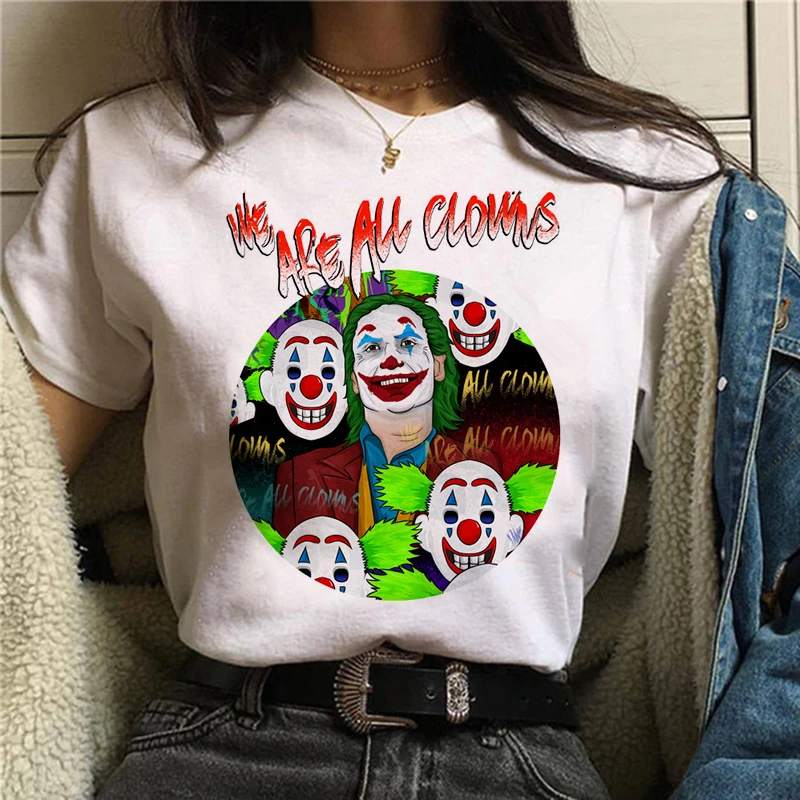 Joker/Коллекция 2019 года Joaquin Феникс забавная футболка для мужчин/wo мужчин/детей