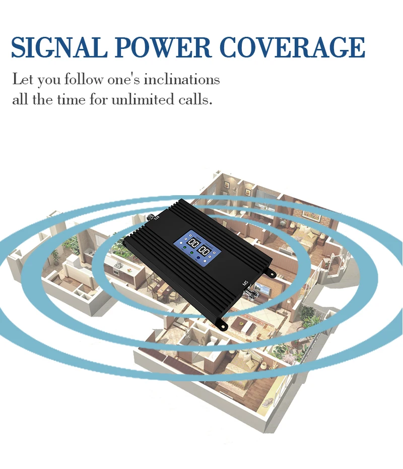 

Lintratek 2g 4g signal booster cellular amplifier gsm repeater 900mhz 1800mhz DCS mobile phone Signal amplifier voice and data