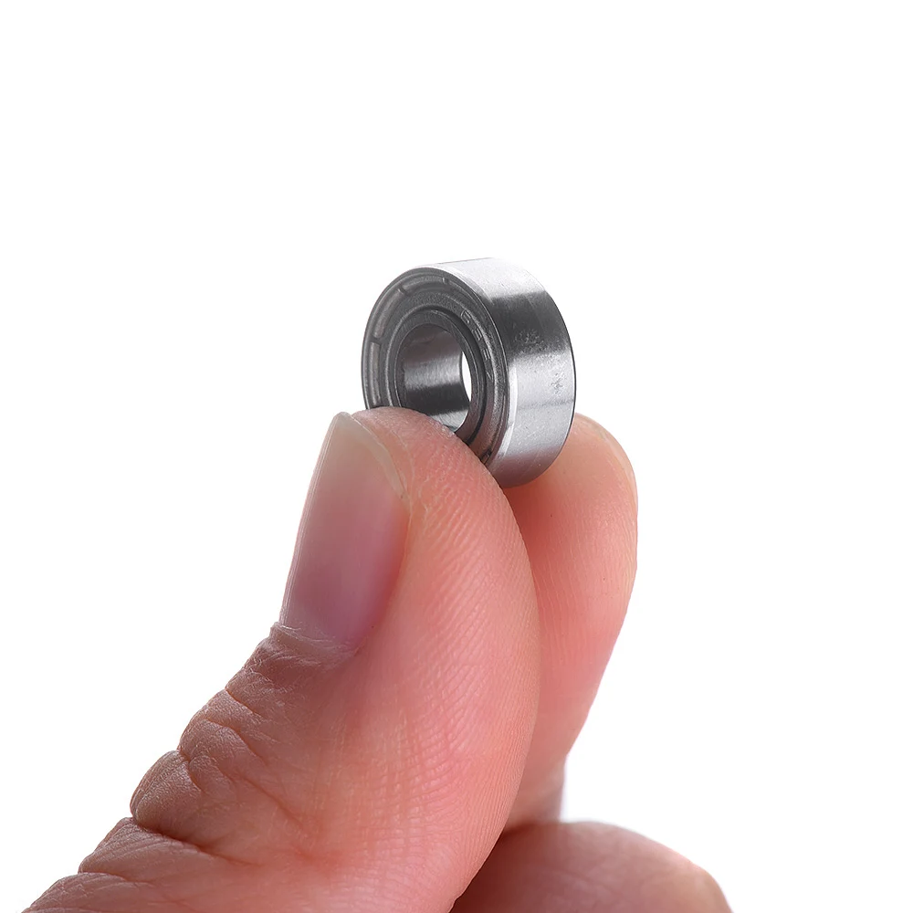 

10X Mini Deep groove Ball Bearings 6*13*5mm Type 686ZZ High Quality Bearing Steel Miniature Bearings