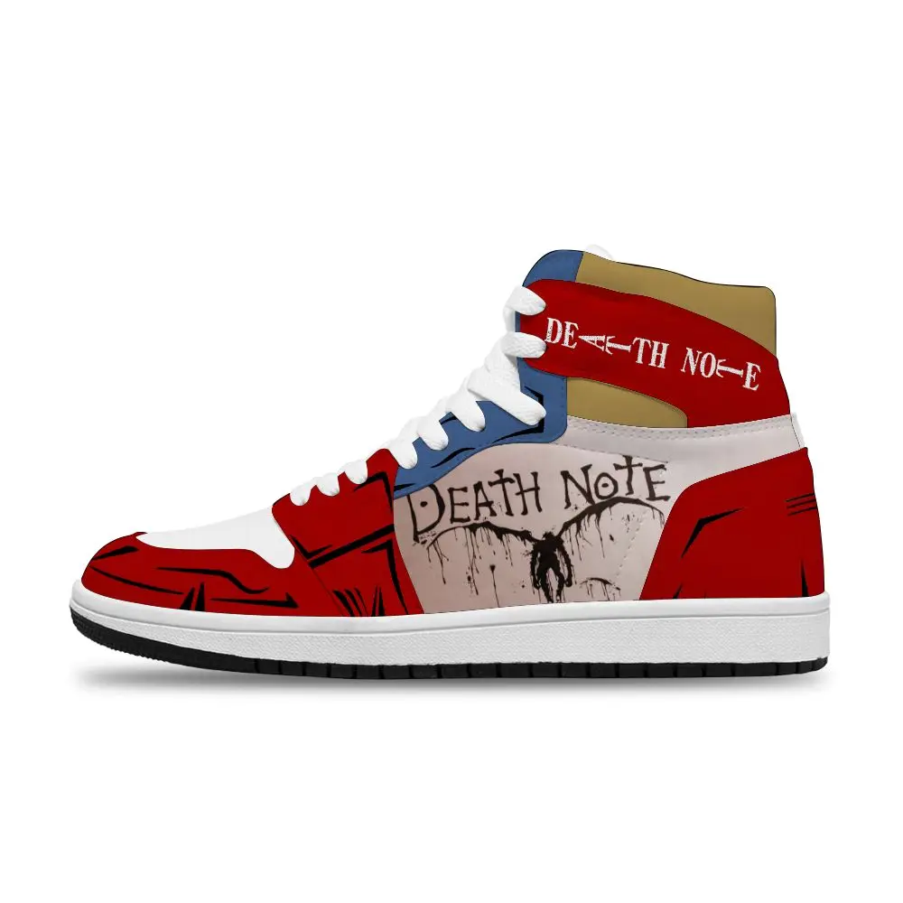 

2021 Japanese Hot Anime Death Note Diy Printed Sports Non-Slip Leisure Shoes For Men Unisex trend Sneakers