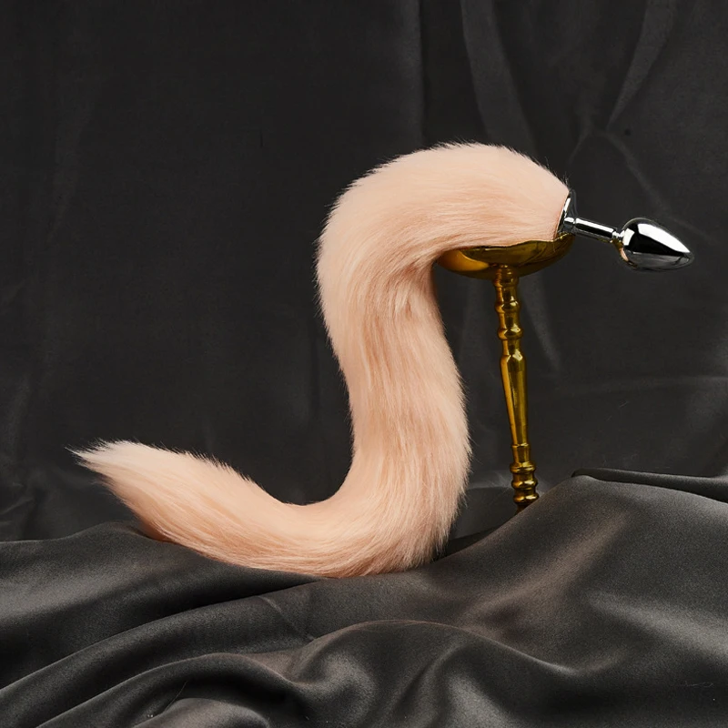 Анальная пробка bpm сексуальный лисий хвост гладкое прикосновение металлическая