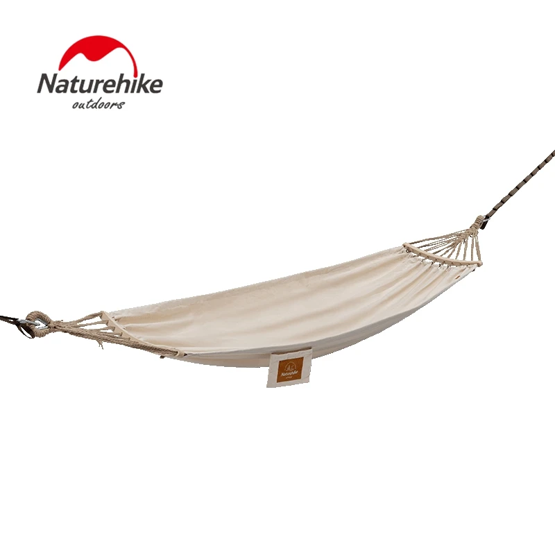 

Naturehike Single Canvas Hammock Outdoor Camping Hanging Chair Ultralight Anti Rollover 250Kg Bearing Weight For Travel