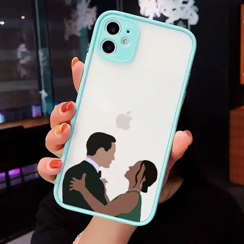 

The Vampire Diaries Phone Case Matte Transparent for iPhone 7 8 11 12 s mini pro X XS XR MAX Plus cover funda