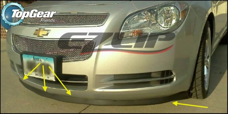 Бампер для Chevrolet Malibu губы бампера/верхний спойлер магазина Gear тюнинга