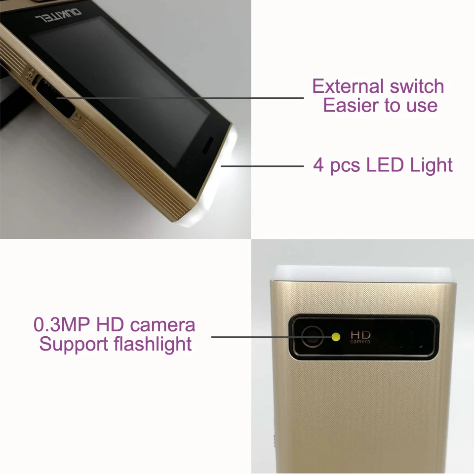 Oukitel L2801 мобильного телефона 2 8 дюймов 2800 мАч тройной сим карты старше старший