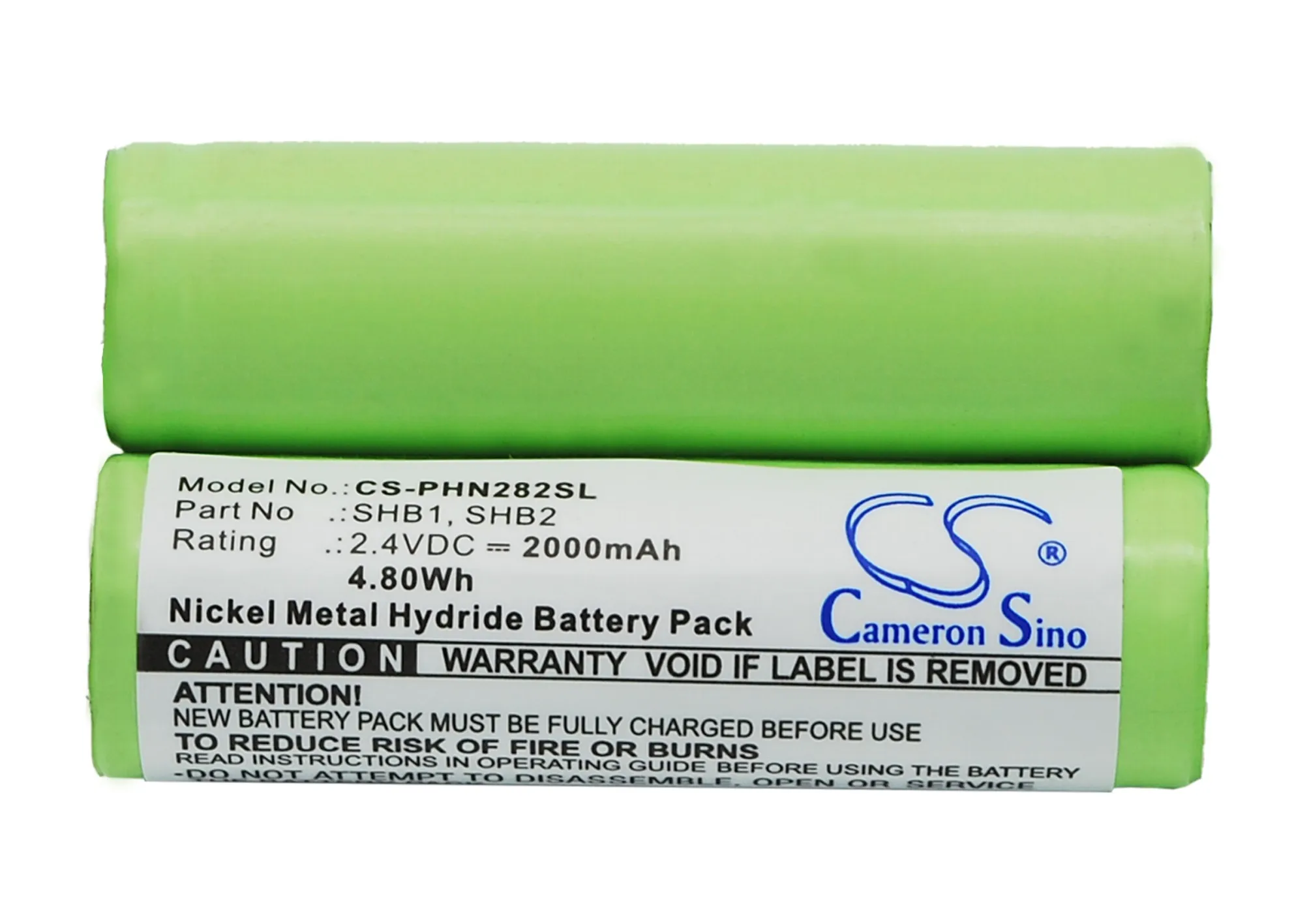 Cameron Sino для Philips SHB1 7886XL 7887XL 825RX 835RX 875RX 8825XL 8831XL 8845XL 8846XL 885RX 8865XL 2000mAh / 4.80Wh|Аккумуляторы