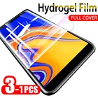 Гидрогелевая пленка 1-3 шт. для Samsung Galaxy J4 Plus 2018 J4 Core, Защита экрана для Samsung J6 Plus 2018, пленка, не стекло