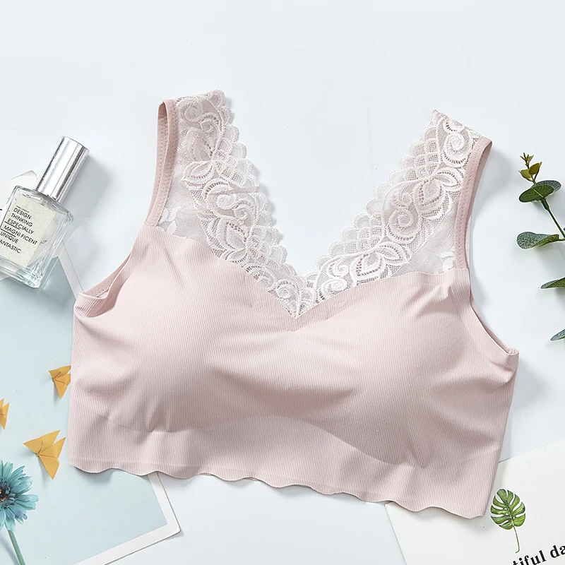 

Fashion Slim Soft Lace Seamless Sexy Women's Underwear Comfortable And Healthy Rimless Beautiful Back Women's Underwear