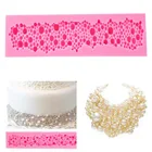 Жемчуг Форма силиконовая форма для выпечки в форме цветка сахара шоколадный пресс-формы для печенья Fondant (сахарная) торт украшения инструменты кухня Выпечка DIY аксессуары