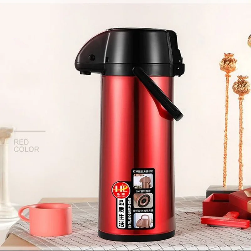 Пневматический термос бытовой большой емкости бутылка для кипячения воды