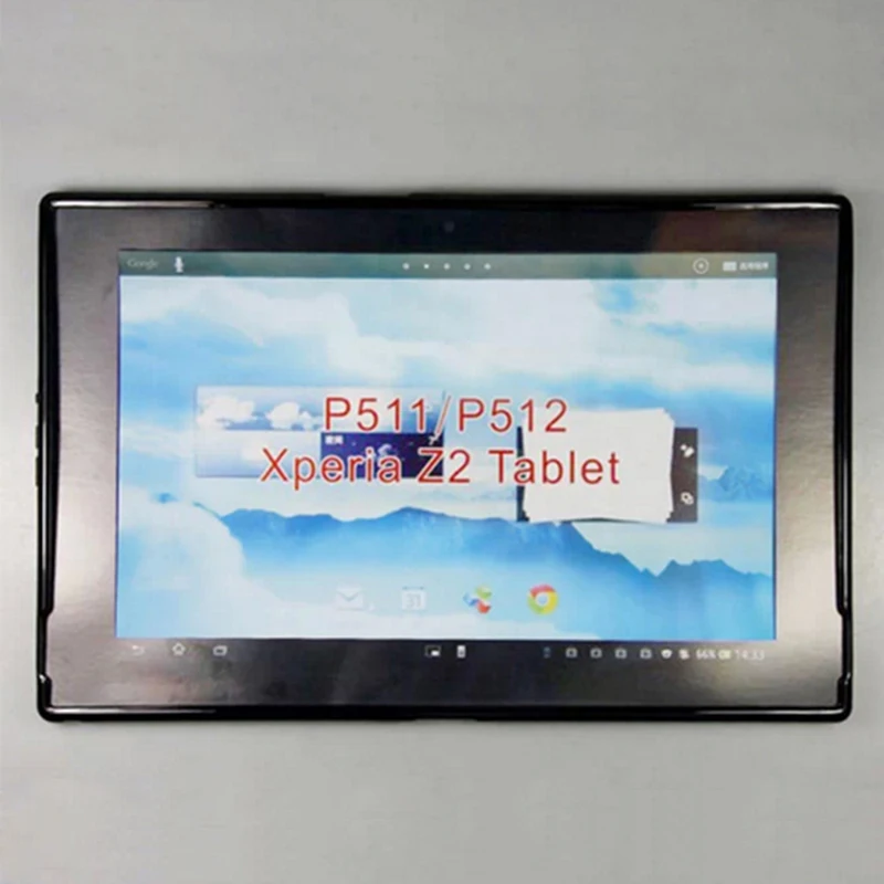 Мягкий прозрачный гелевый Чехол из ТПУ чехол для задней панели Sony Xperia Z2/Z4 Tablet Ultra