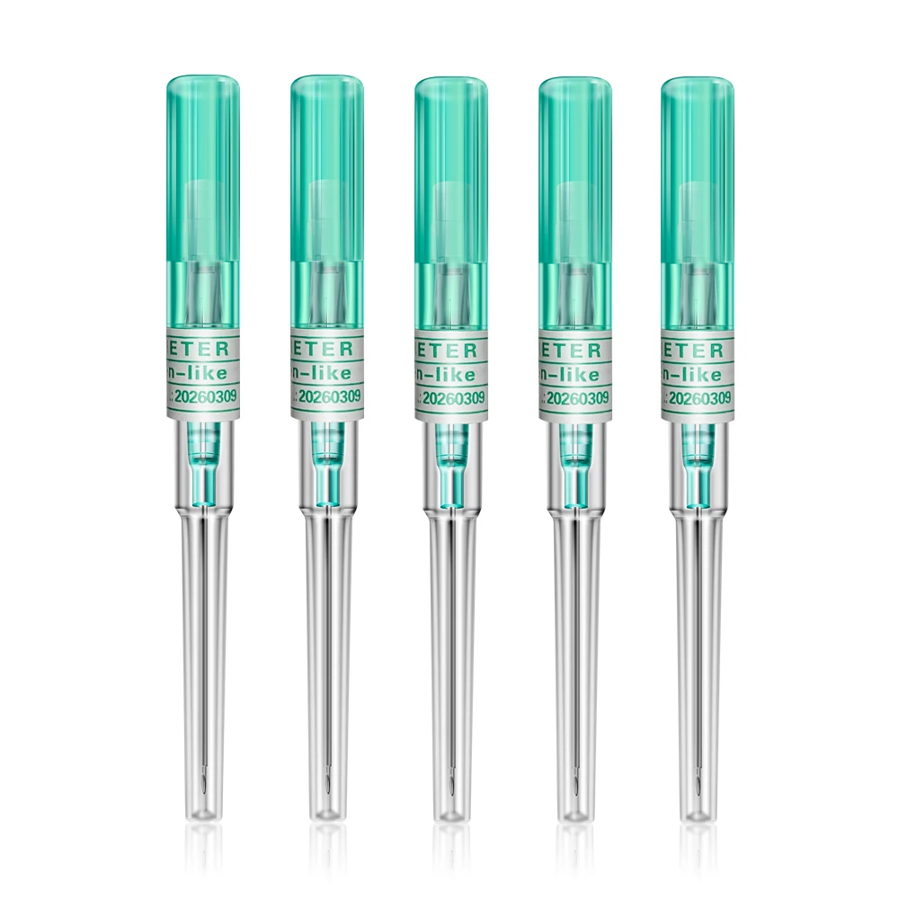 50PCS 18G Piercing Needles IV Catheter Needles for Piercing Sterilised Body Tattoo Piercings Tool for Piercing Supplies