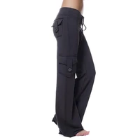 women soft joggers sports drawstring sweatpants 4xl cargo pants plus size strong elastic wide leg trousers female streetwear pop