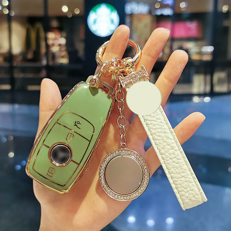 ТПУ чехол для автомобильного ключа дистанционного управления Mercedes Benz A C E S G Class GLC