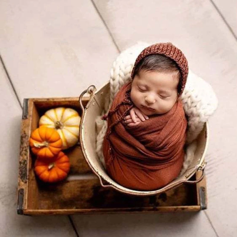 

Newborn Photography Posing Props Crochet Knitted Hat Baby Infants Beanies Cap 3XUC