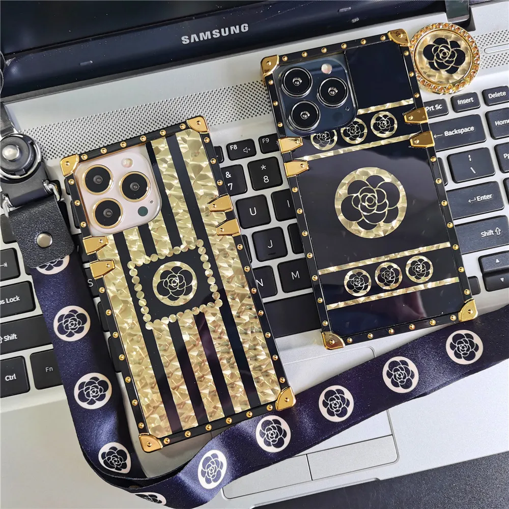 Роскошный брендовый блестящий чехол с розами для Huawei Mate 40 PRO P30 P50 P40 Lite Honor 50 30 20 Y6P Y7A