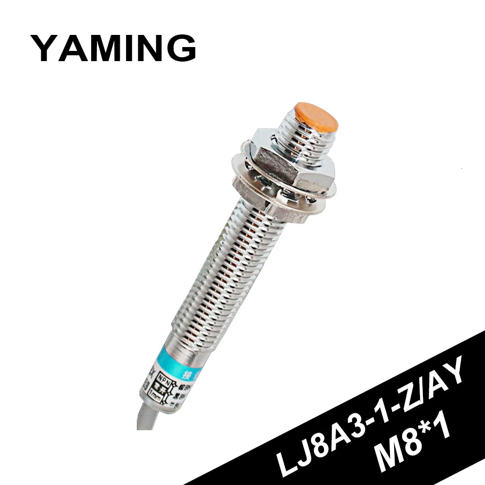 

Metal Proximity Switch LJ8A3-1-Z/AY Inductance Type Sensor M8 DC PNP Three Line Wire NC 1.5mm
