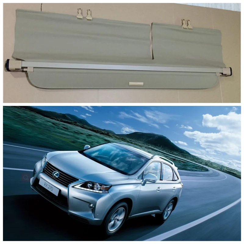 

High Qualit Car Rear Trunk Cargo Cover Security Shield Screen shade For LEXUS RX270 RX350 RX450 2008-2015