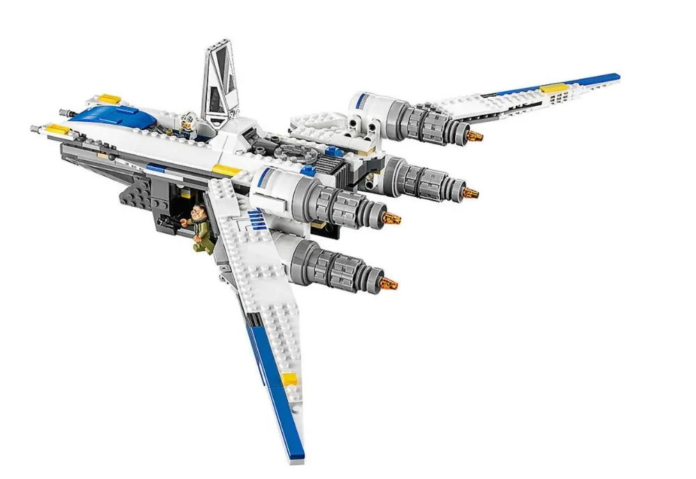 05054 Rebel U-Wing Fighter серия Звездные войны строительные блоки кирпичи трудно найти Детский развивающий подарок совместим с 75155