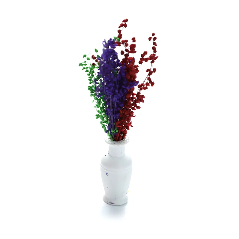 2 шт./лот мебель для кукольного домика 1:12 аксессуары мини-Цветочные Горшки Бонсай