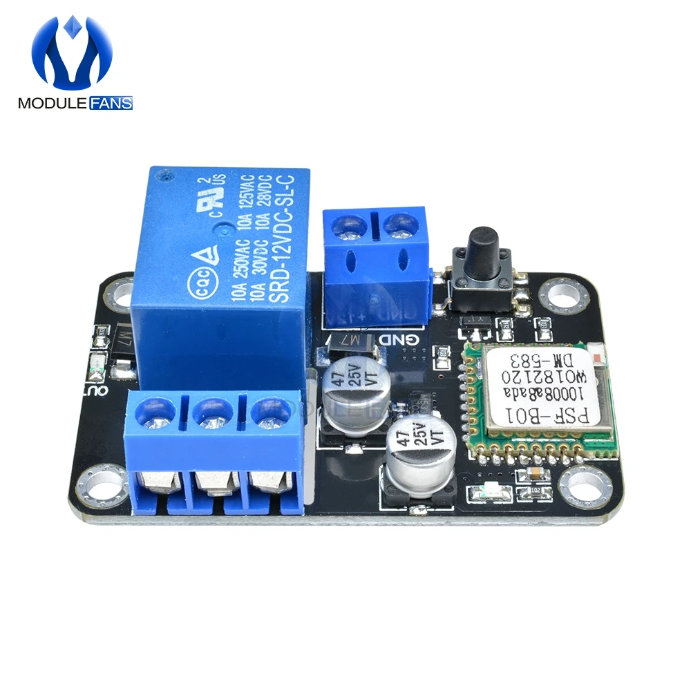 DC 12V 24V ESP8285 Wi Fi Беспроводной время реле задержки таймера модуль переключатель