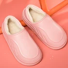 Зимняя обувь из ЭВА, женские теплые плюшевые сабо, обувь для кухни для влюбленных, противоскользящие водонепроницаемые домашние кроссовки, Новое поступление 2021