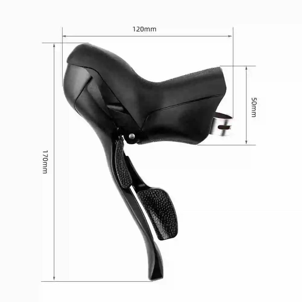 

Bicycle Brake Transmission 2x7 2x8 2x9 2x10 2x11 Speed Wired Transmission Brake Brake Lever Integrated Transmission Kit