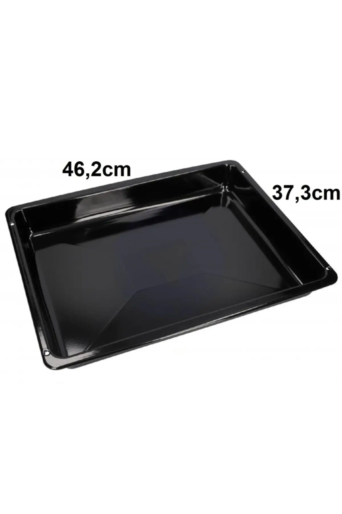 

Baking Tray 46,2X37,3 Cm Inset Enamel Deep Tray Black 219440105