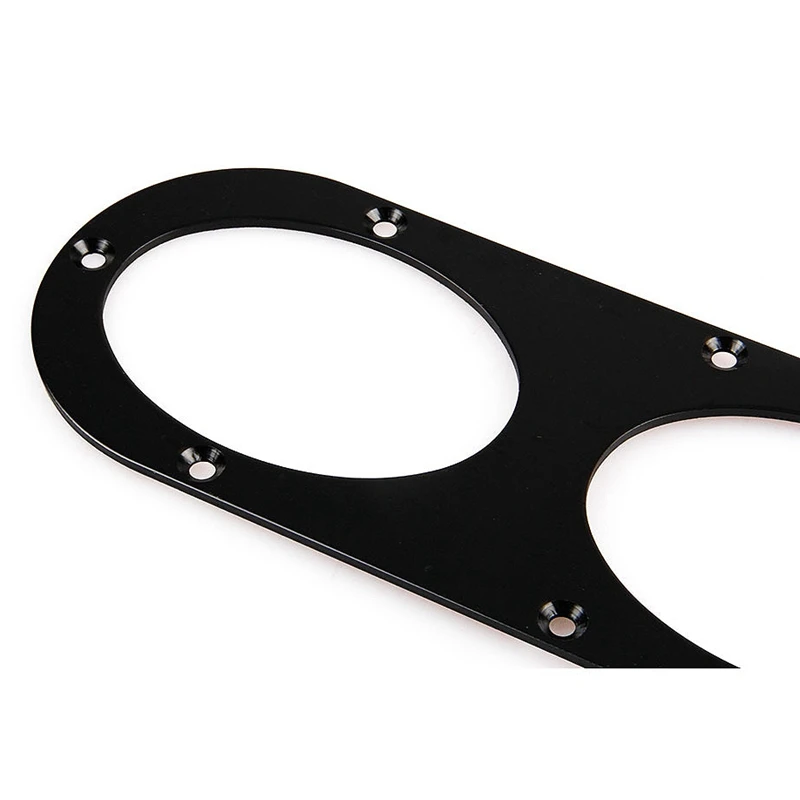 2 шт. Универсальный алюминиевый сплав задний бампер гонки воздуха диверсии