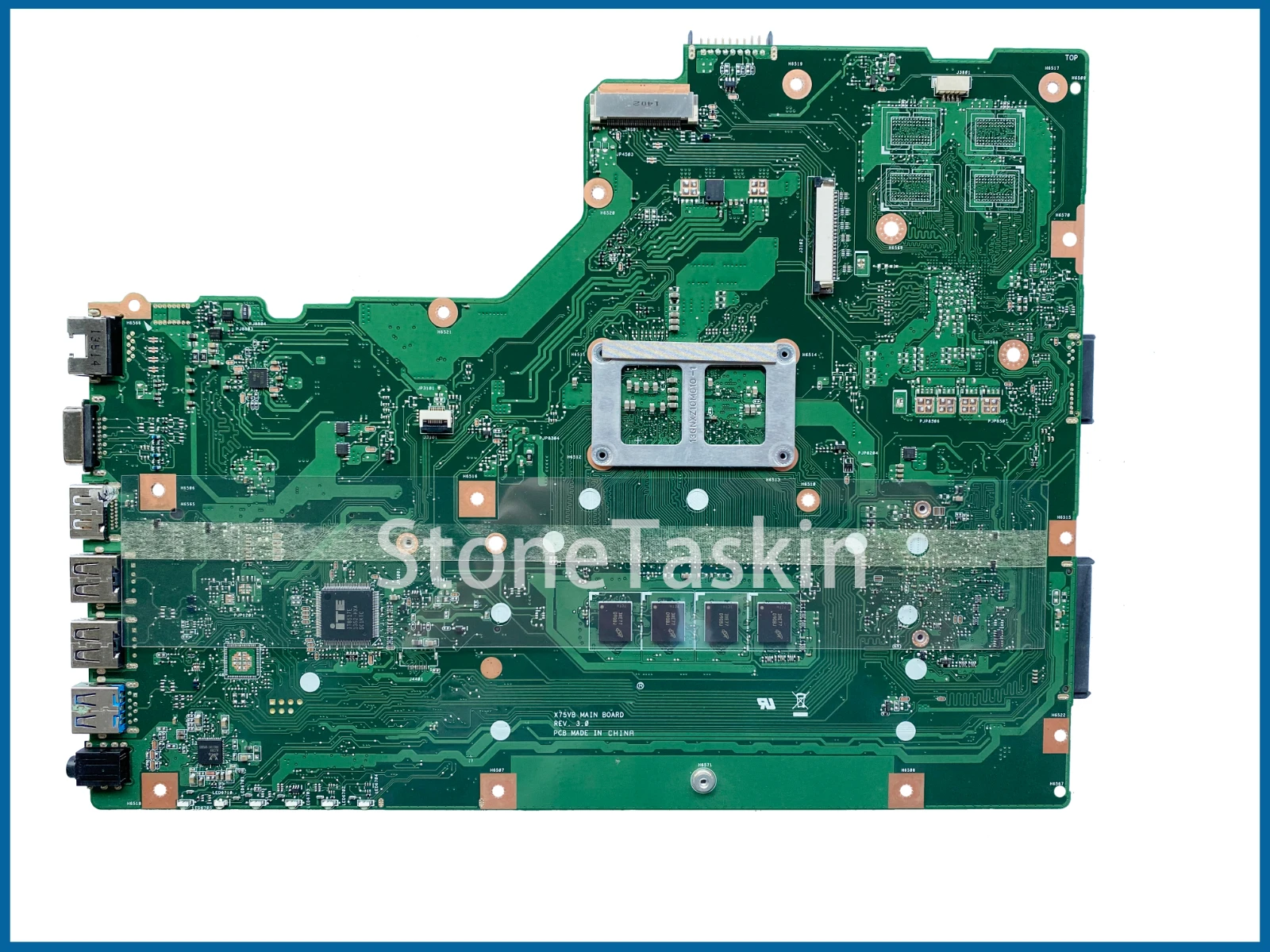 Материнская плата ASUS X75VB X75VD X75V для ноутбука 60-nd0mb116hddr3 100% тестирование - купить по