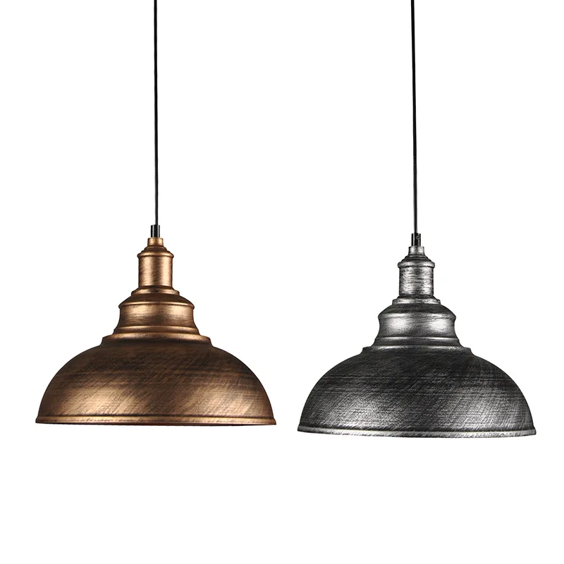 Винтажная люстра из железа с крышкой кастрюли креативная