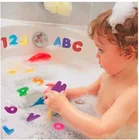 36 шт.компл. детская обучающая игрушка детская плавающая Ванная комната ванна детская игрушка мальчик девочка подарок наклейки на стену