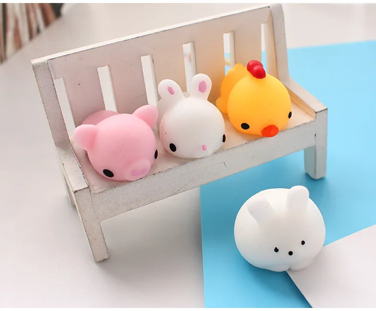 Игрушка для сжимания Mochi восстанавливающий антистресс шар мягкий липкий
