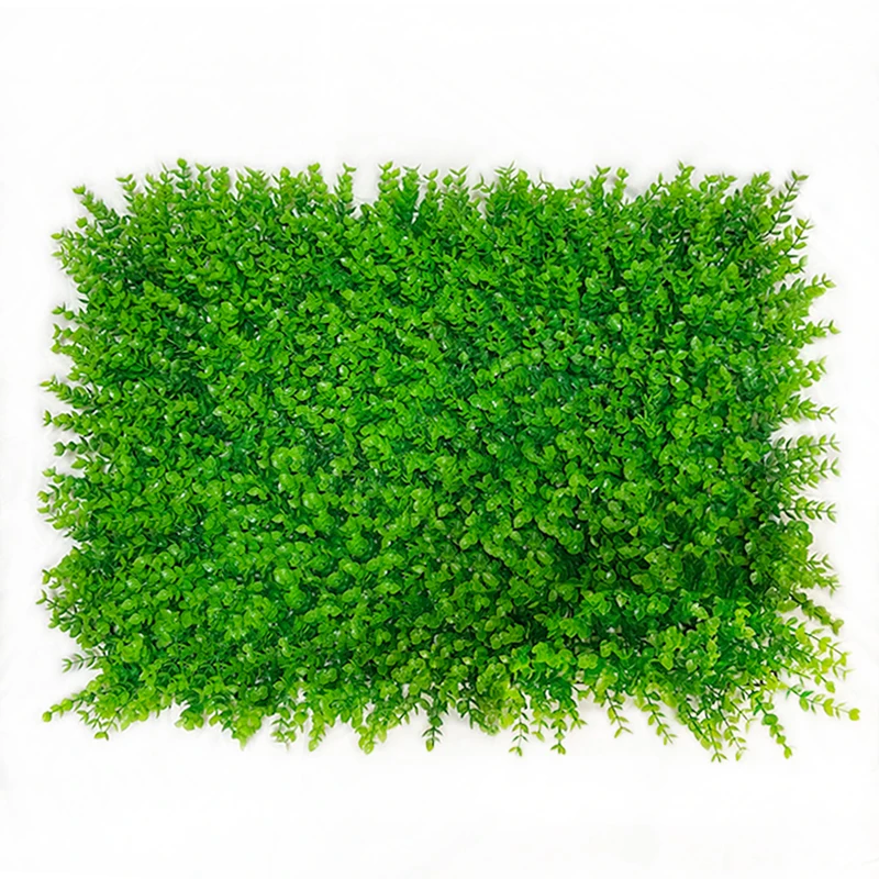 

60x40cm Artificial Green Plant Lawn Carpet DIY Beautification Wall Straw Mat Family Garden Wedding Decoration Simulation Lawn