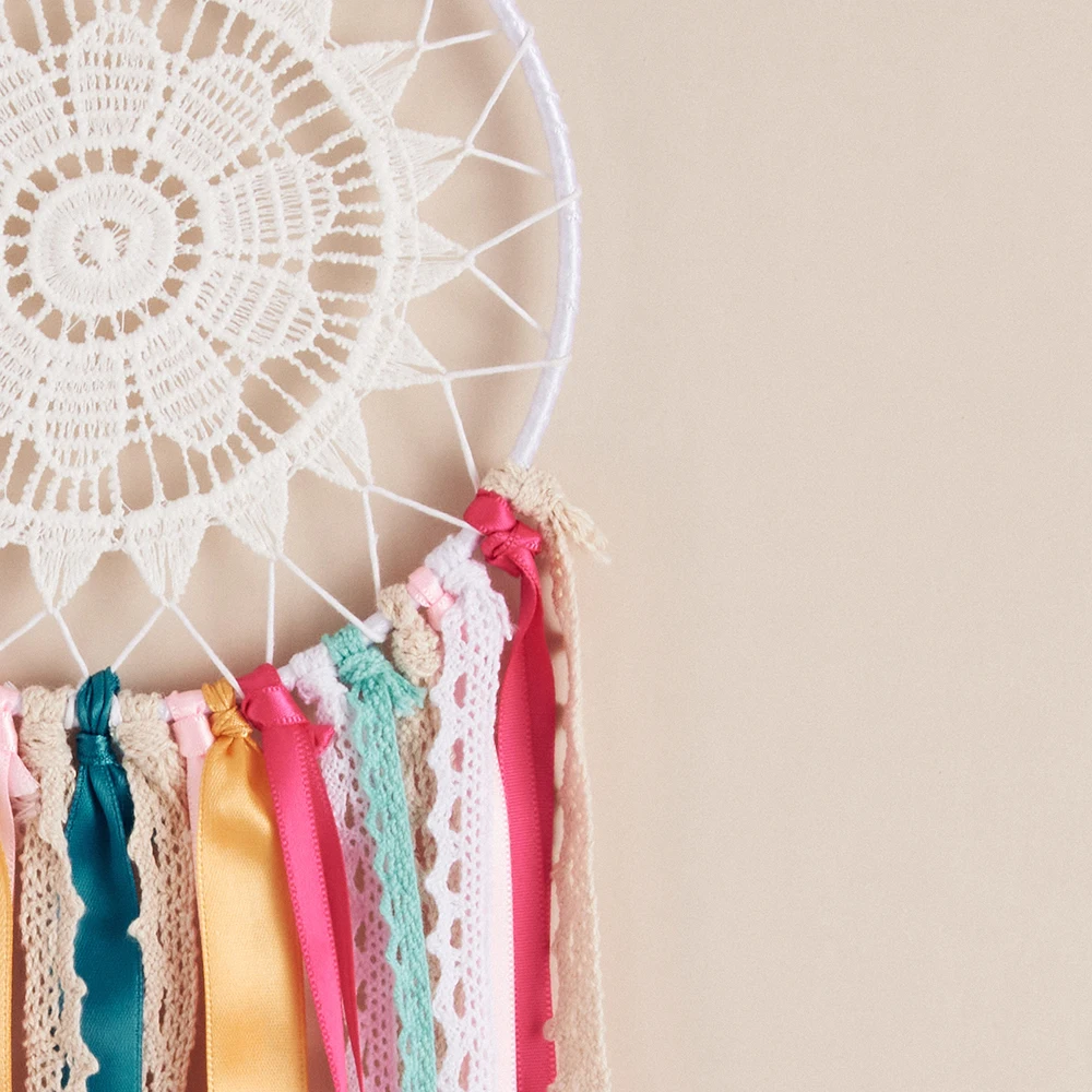 5 видов цветов Кружева Ловец снов и ветер куранты свадьбы &amp бар дома настенный