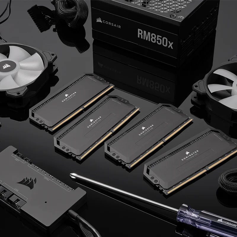 Corsair ddr5 RGB Ram DOMINATOR®Платиновый первый выпуск 2x16 ГБ DDR5 D ОЗУ 5600 МГц память для
